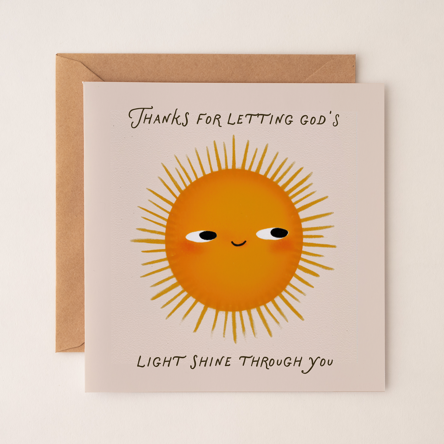 "Thanks" Greeting Card