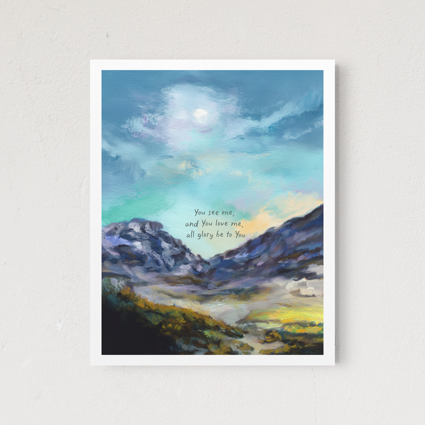 "All Glory Be" Fine Art Print (Unframed)