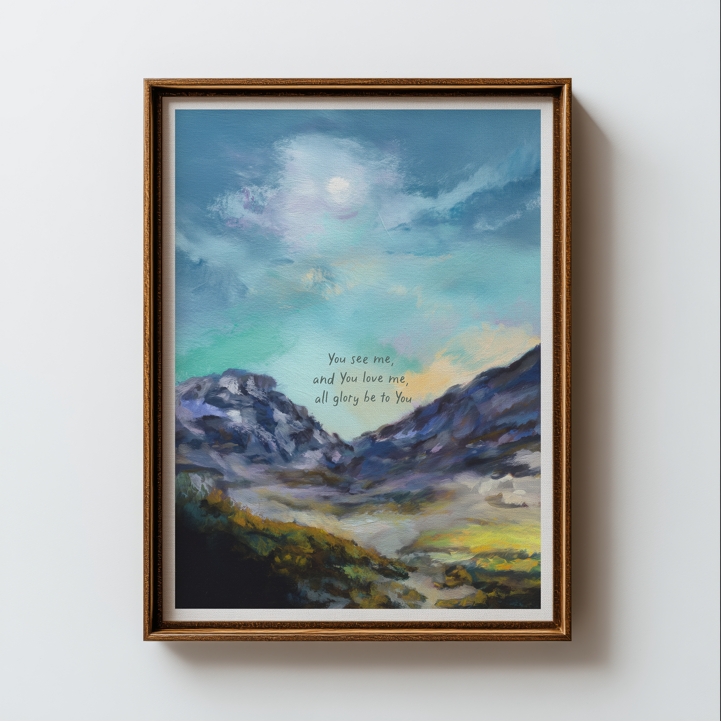 "All Glory Be" Fine Art Print (Unframed)