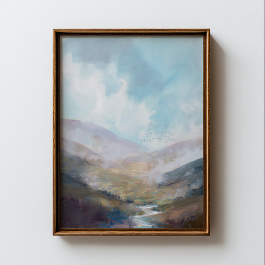 "Bind My Heart to Thee" Fine Art Print (Unframed)