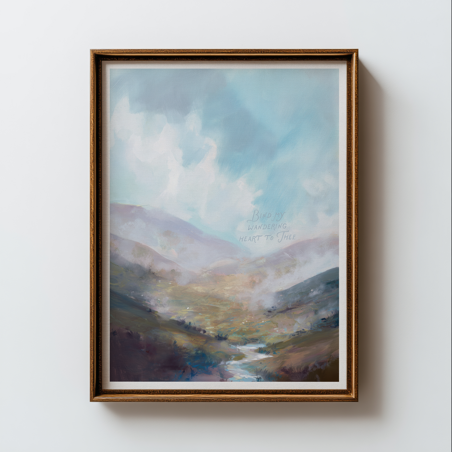 "Bind My Heart to Thee" Fine Art Print (Unframed)