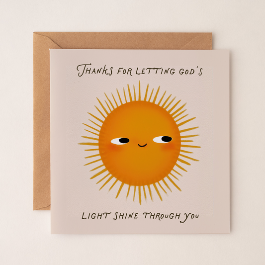 "Thanks" Greeting Card