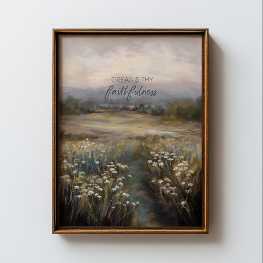 "Faithfulness" Fine Art Print (Unframed)