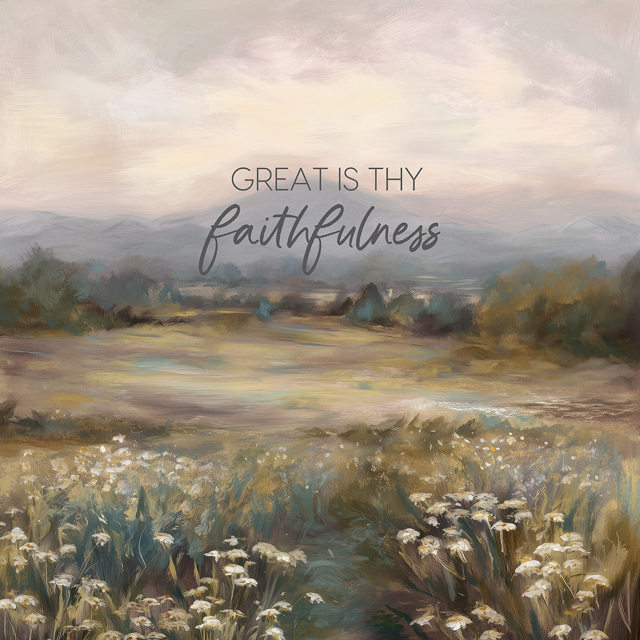 "Faithfulness" Fine Art Print (Unframed)