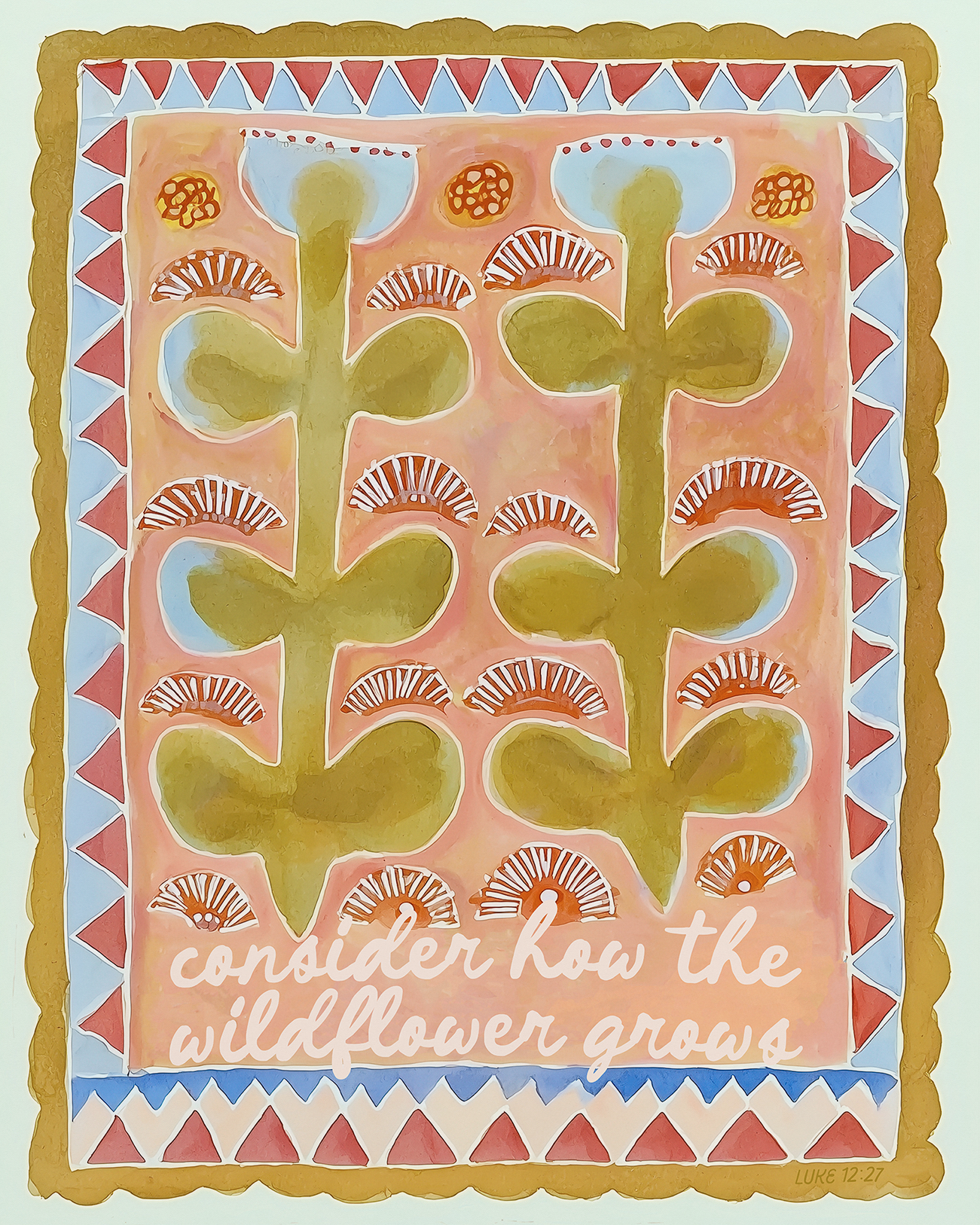 "How the Wildflower Grows" Fine Art Print (Unframed)