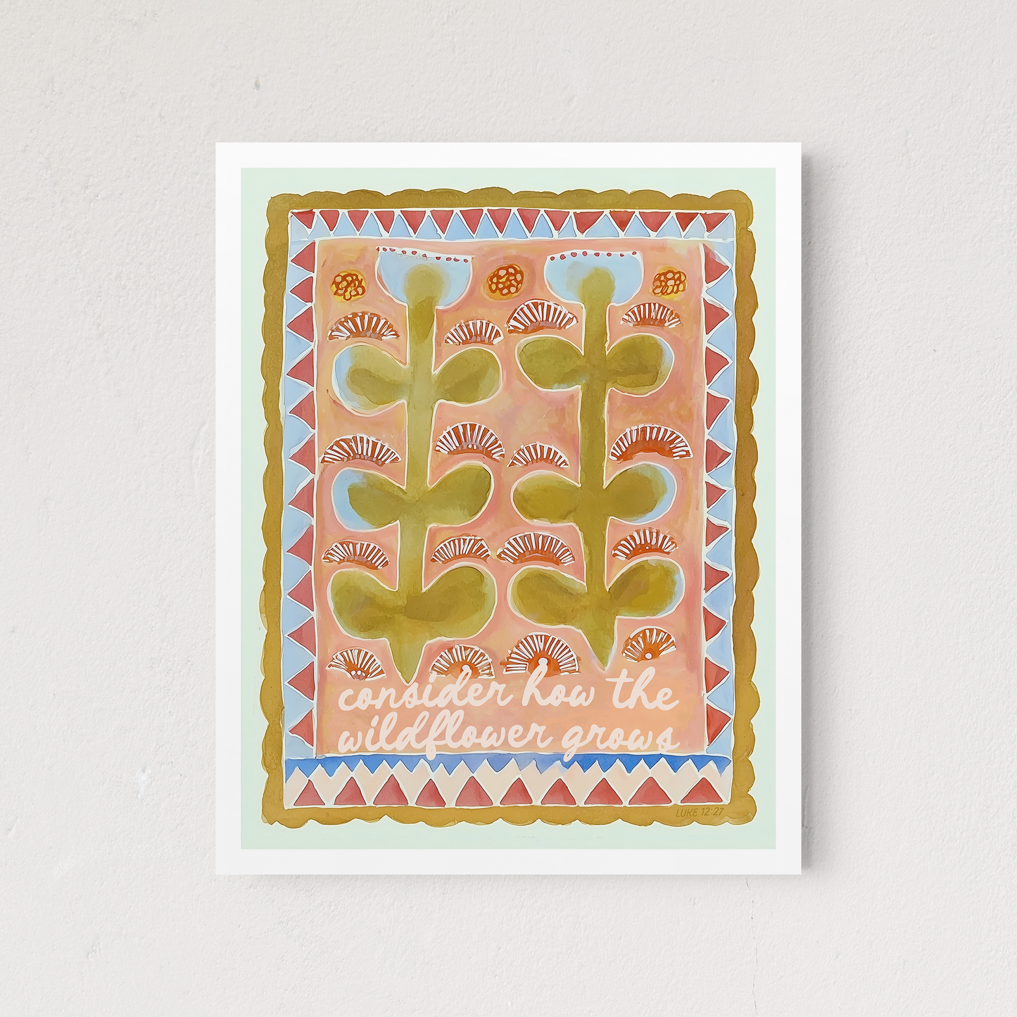 "How the Wildflower Grows" Fine Art Print (Unframed)