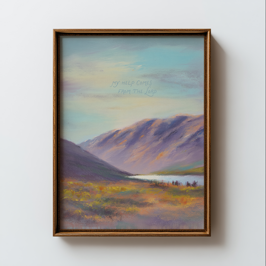 "My Help" Fine Art Print (Unframed)