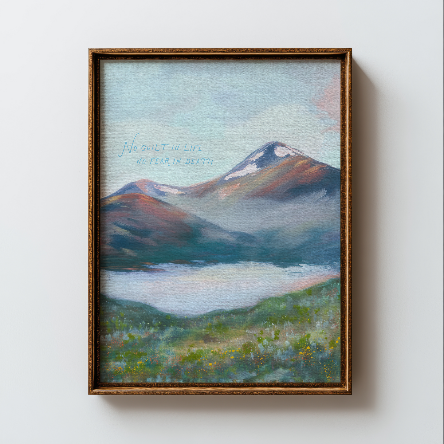 "No Guilt, No Fear" Fine Art Print (Unframed)