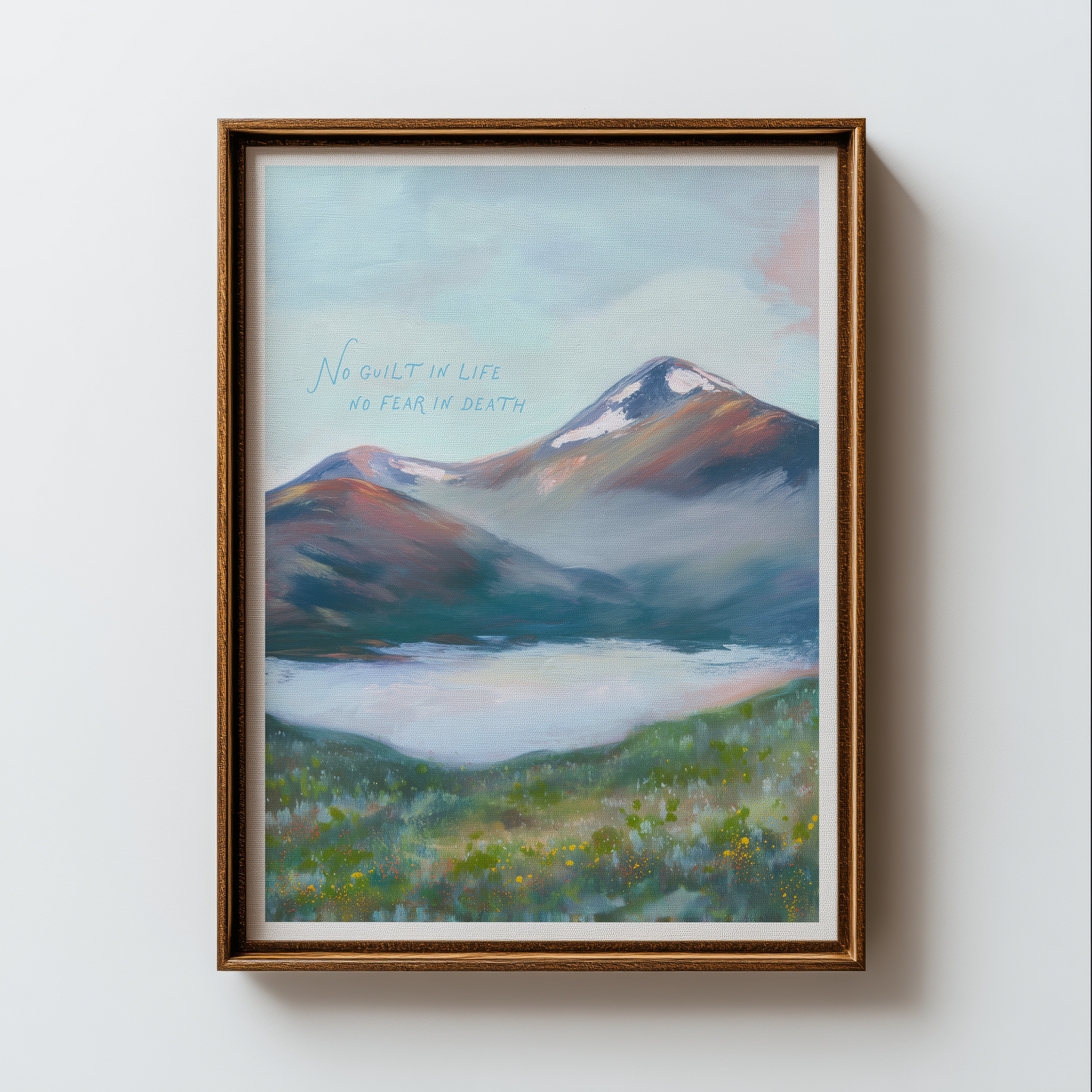 "No Guilt, No Fear" Fine Art Print (Unframed)