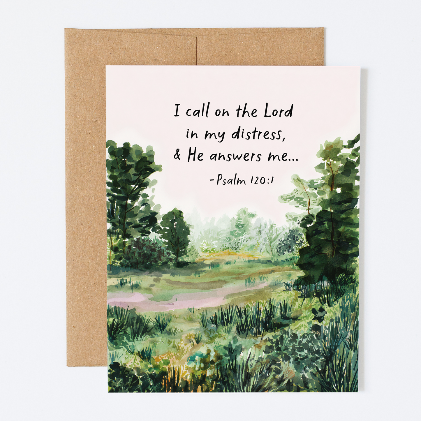 "Call on the Lord" Greeting Card