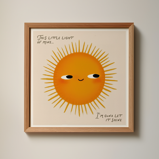 "Little Light of Mine" Fine Art Print (Unframed)
