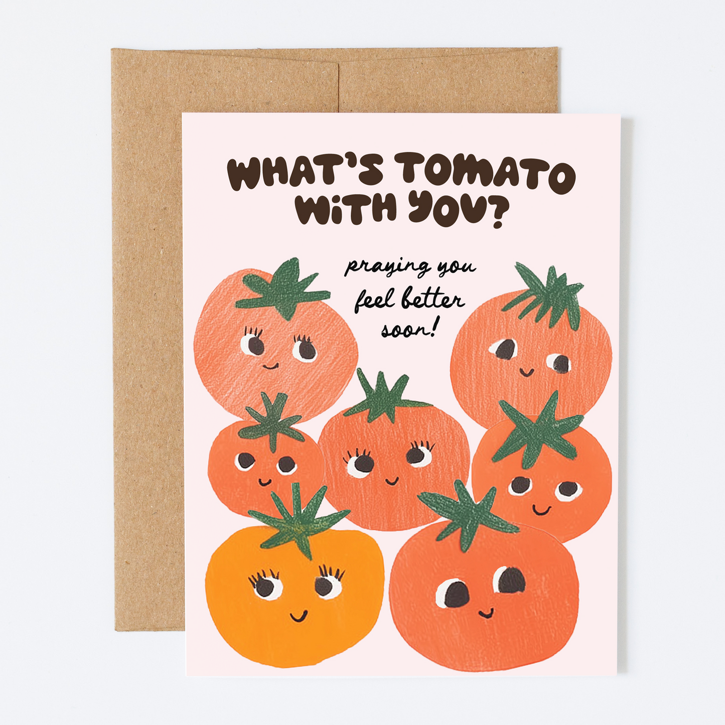"What's Tomato With You" Greeting Card